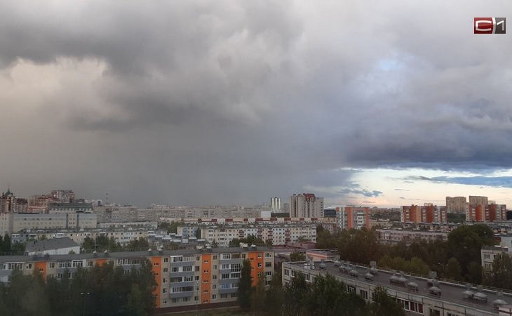 Гроза и кратковременные дожди продлятся в Сургуте еще сутки Гроза и кратковременные дожди продлятся в Сургуте еще сутки