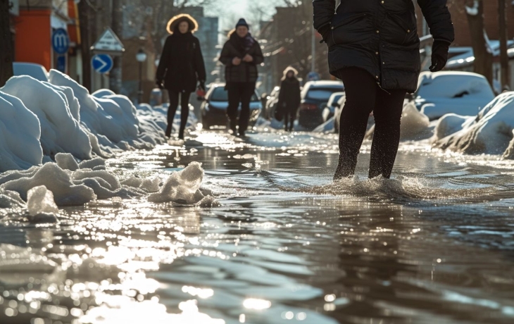 «У людей накипело»: жители ХМАО устроили «заплыв» в огромной луже во дворе дома «У людей накипело»: жители ХМАО устроили «заплыв» в огромной луже во дворе дома