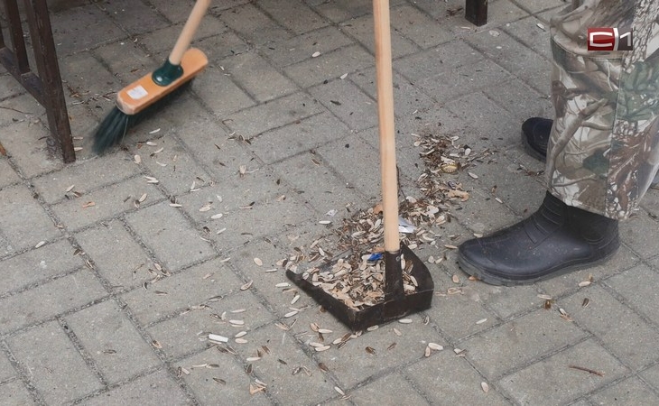 Шелуха везде, но не в мусорках: мэр города в Югре жалуется на загрязнение улиц