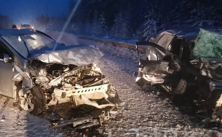 Из-за заноса автомобиля на трассе в Югре пострадала пенсионерка