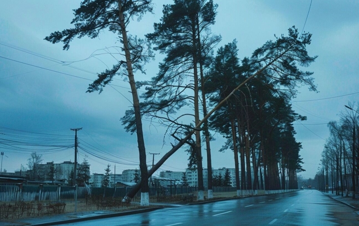 Ужасный ливень и ураганный ветер. Штормовое предупреждение объявили по ХМАО Ужасный ливень и ураганный ветер. Штормовое предупреждение объявили по ХМАО