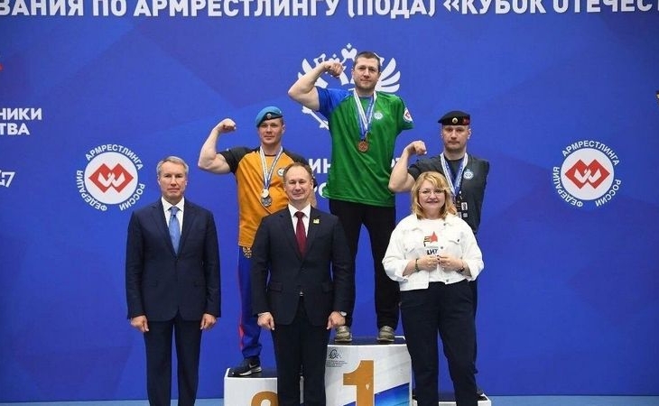 Сургутский спортсмен стал чемпионом «Кубка Отечества» по армрестлингу