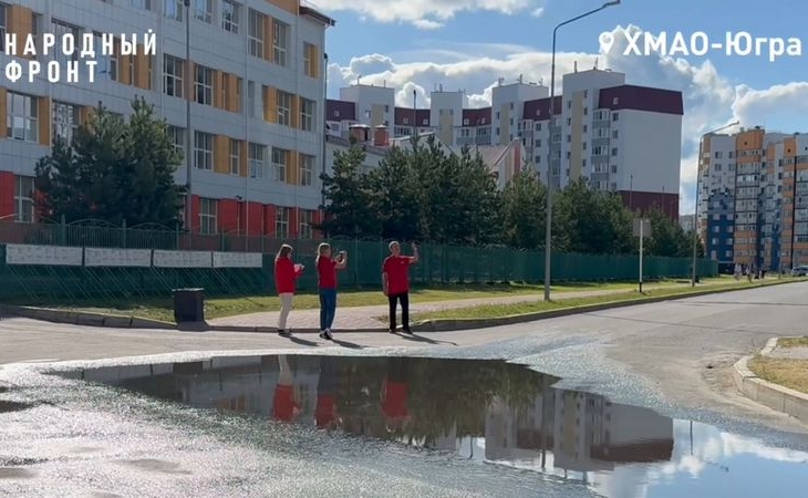 Небезопасный путь к школам в столице Югры выявлен активистами Народного фронта