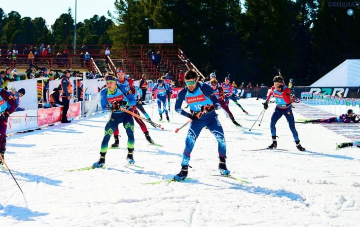 Драка биатлонистов на финише чемпионата в ХМАО попала на видео