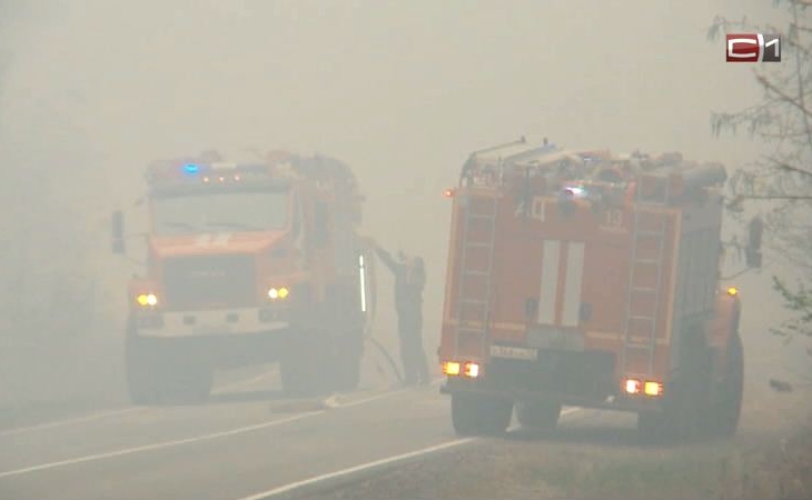 Сразу 4 пожара за несколько часов произошло в одном городе Югры