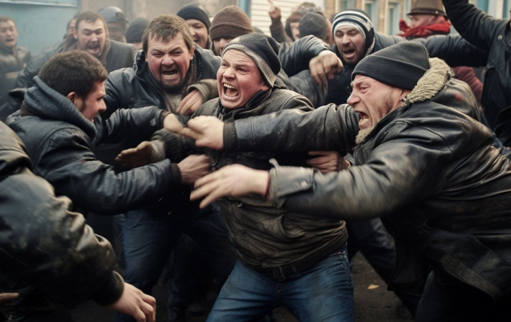 Из-за массовой драки в Сургуте пришлось вызывать росгвардейцев. Есть пострадавшие