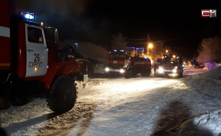 Около 40 пожаров произошло в Югре за первые 8 дней нового года