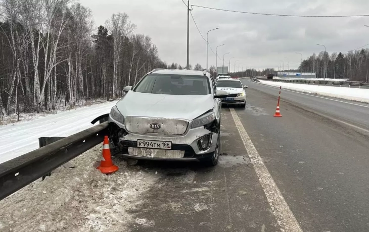 Сургутянин умер за рулем на трассе Тюмень-Омск. Машина попала в ДТП