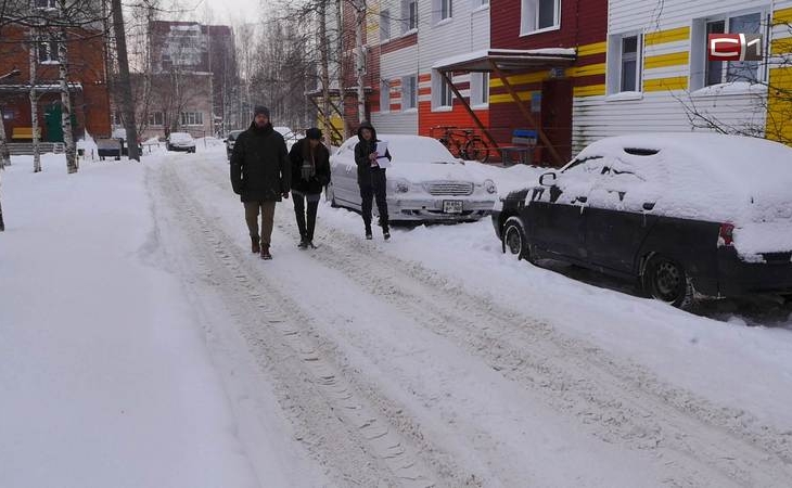 Специалисты Жилстройнадзора проверяют уборку снега во дворах Сургута