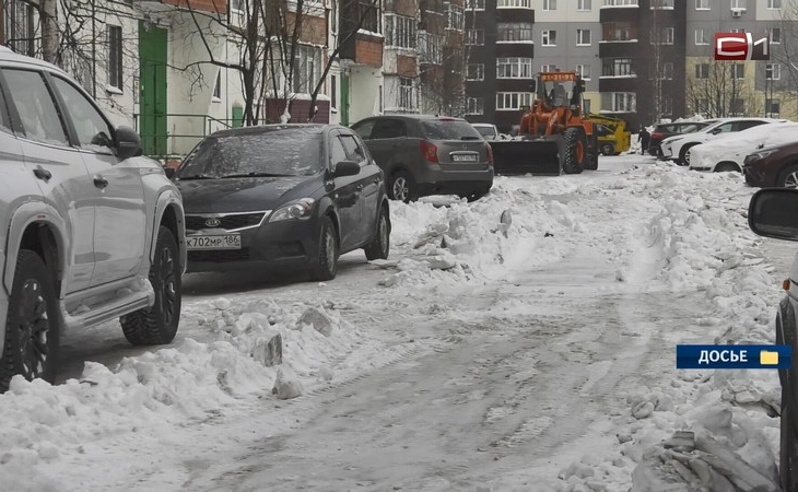 Оценить качество уборки снега во дворах сургутяне могут на портале госуслуг